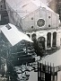 1986. Viene costruito l'avancorpo degli Eremitani che verra' demolito poco .tempo dopo.(Eugenio Salmaso)